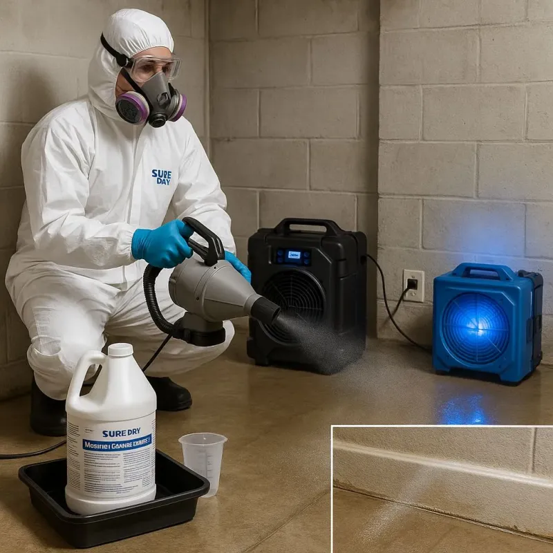 Sanitization and Odor Removal process in Utuado barrio-pueblo, PR
