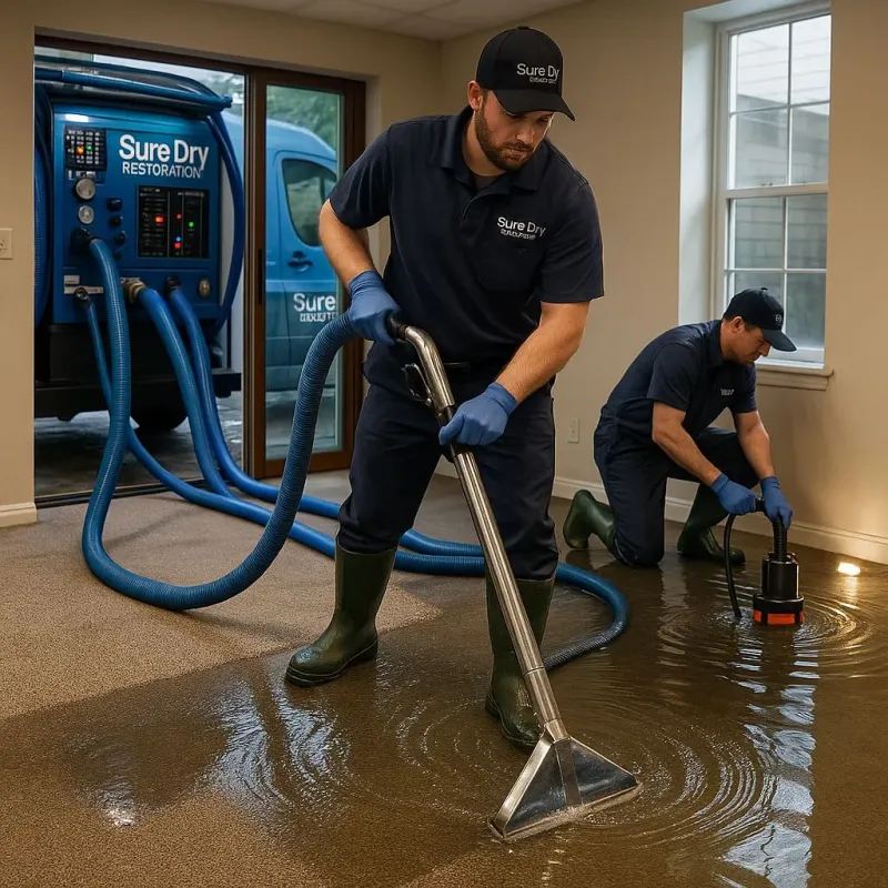 Water Extraction and Removal process in Utuado barrio-pueblo, PR